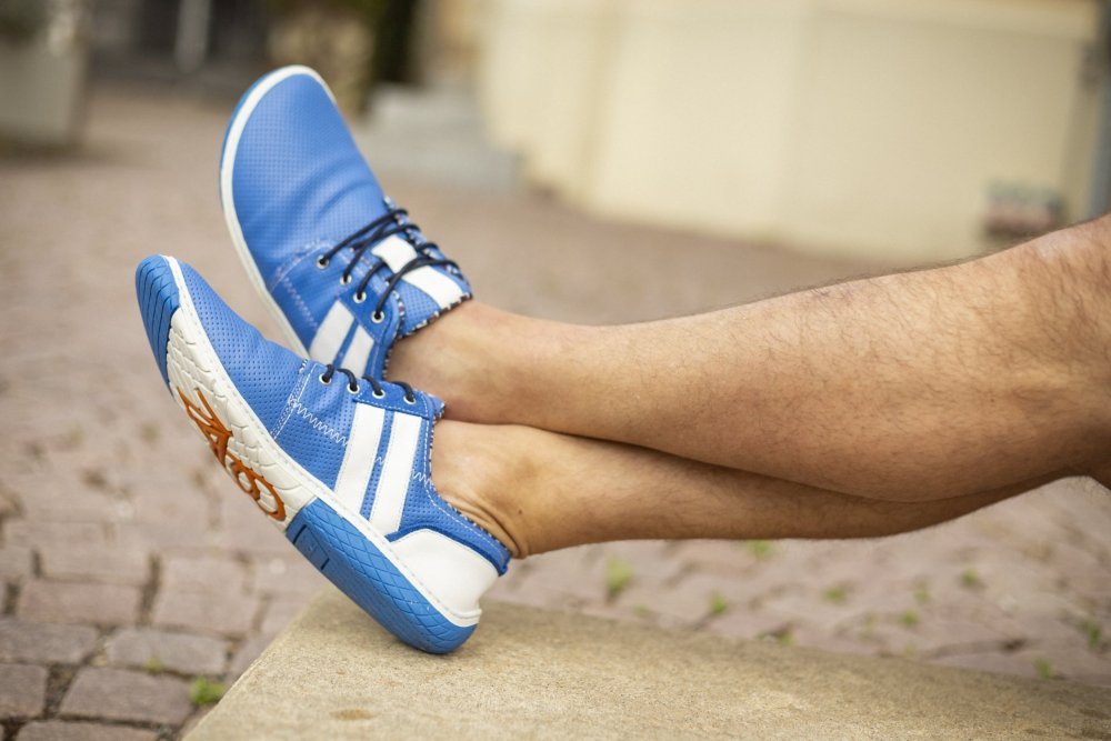 QANBERRA Blue - ZAQQ Barfußschuhe