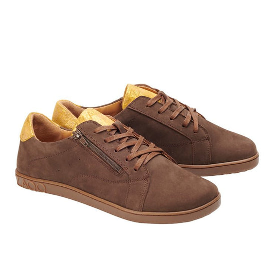 QOMFY Wide Brown - ZAQQ Barfußschuhe